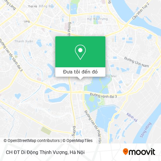 Bản đồ CH ĐT Di Động Thịnh Vượng