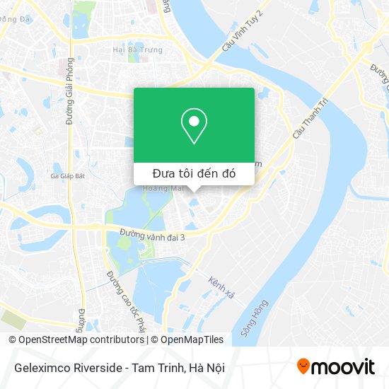 Bản đồ Geleximco Riverside - Tam Trinh