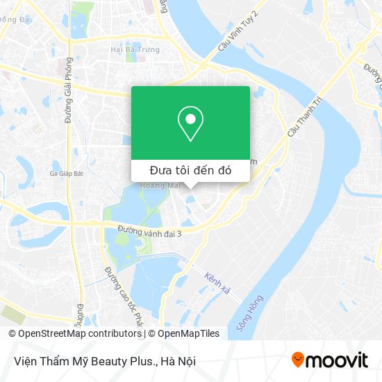 Bản đồ Viện Thẩm Mỹ Beauty Plus.