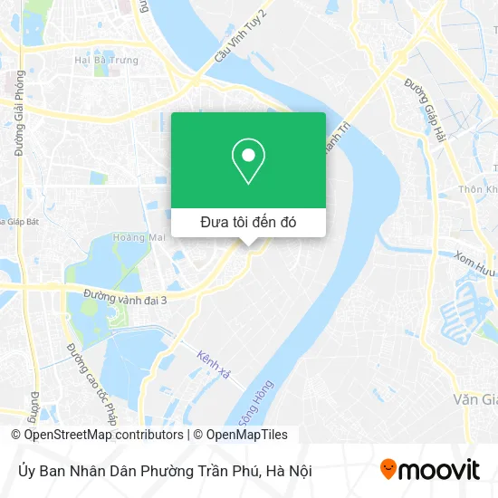 Bản đồ Ủy Ban Nhân Dân Phường Trần Phú