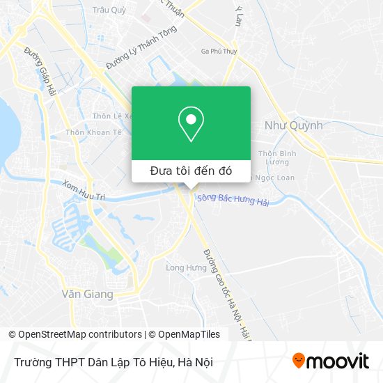 Bản đồ Trường THPT Dân Lập Tô Hiệu