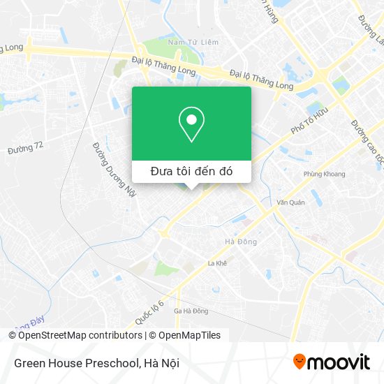 Bản đồ Green House Preschool