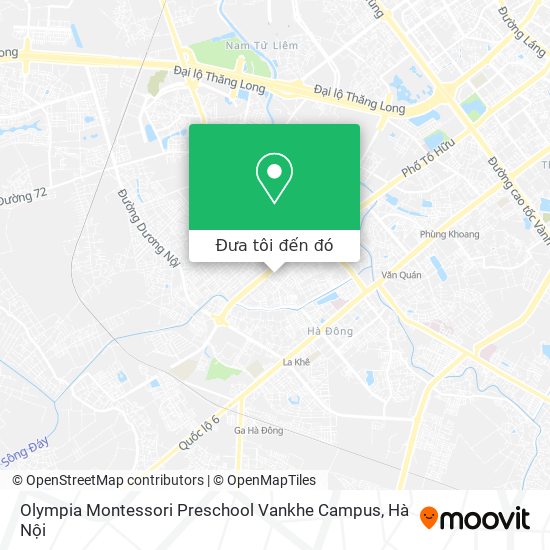 Bản đồ Olympia Montessori Preschool Vankhe Campus