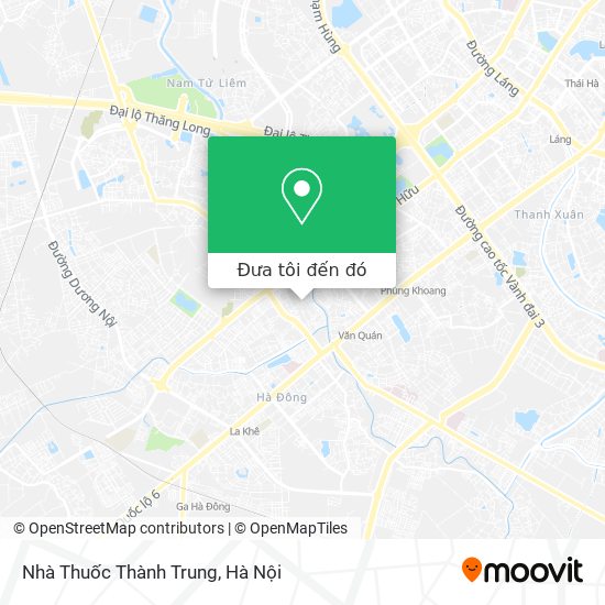 Bản đồ Nhà Thuốc Thành Trung