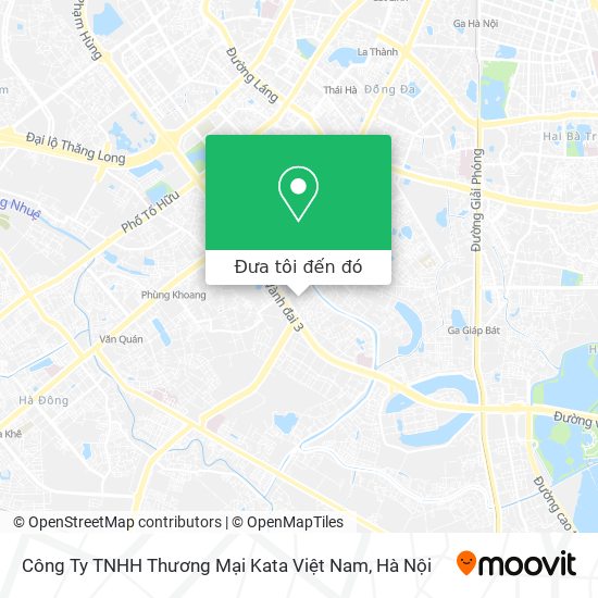 Bản đồ Công Ty TNHH Thương Mại Kata Việt Nam