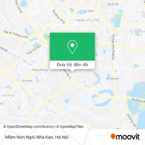 Bản đồ Mầm Non Ngôi Nhà Kẹo