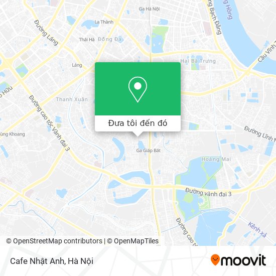 Bản đồ Cafe Nhật Anh