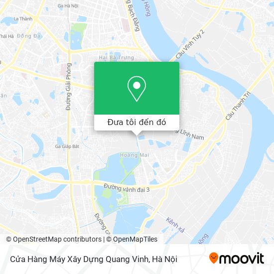 Bản đồ Cửa Hàng Máy Xây Dựng Quang Vinh