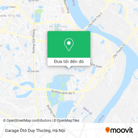 Bản đồ Garage Ôtô Duy Thường