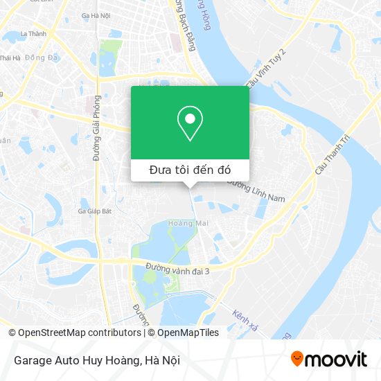 Bản đồ Garage Auto Huy Hoàng