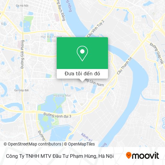 Bản đồ Công Ty TNHH MTV Đầu Tư Phạm Hùng