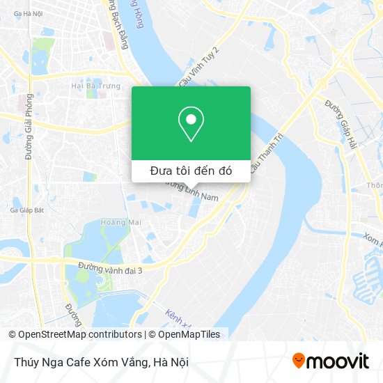 Bản đồ Thúy Nga Cafe Xóm Vắng