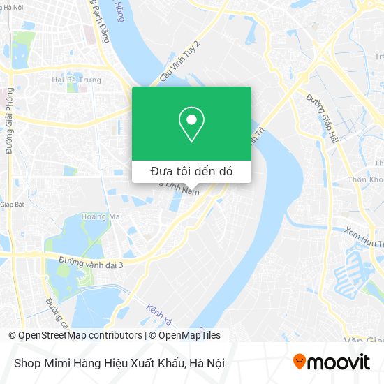 Bản đồ Shop Mimi Hàng Hiệu Xuất Khẩu
