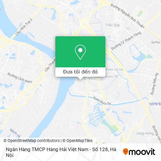 Bản đồ Ngân Hàng TMCP Hàng Hải Việt Nam - Số 128