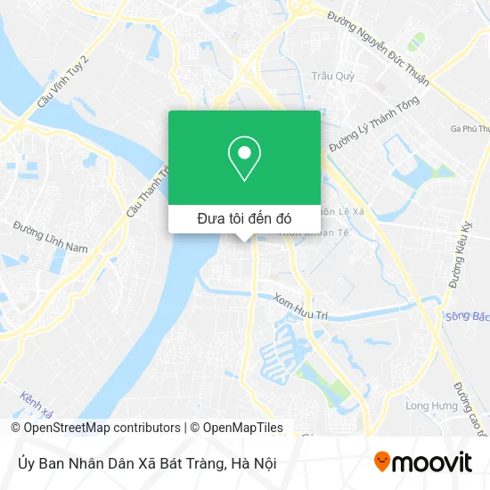 Bản đồ Ủy Ban Nhân Dân Xã Bát Tràng
