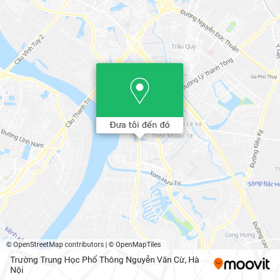 Bản đồ Trường Trung Học Phổ Thông Nguyễn Văn Cừ