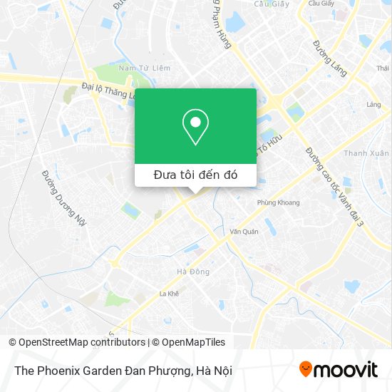 Bản đồ The Phoenix Garden Đan Phượng