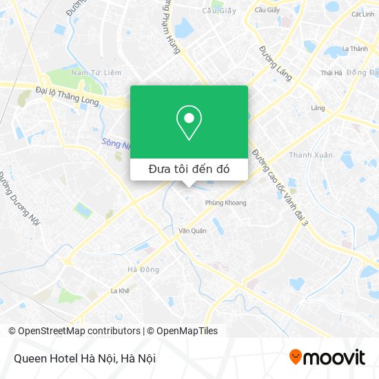 Bản đồ Queen Hotel Hà Nội