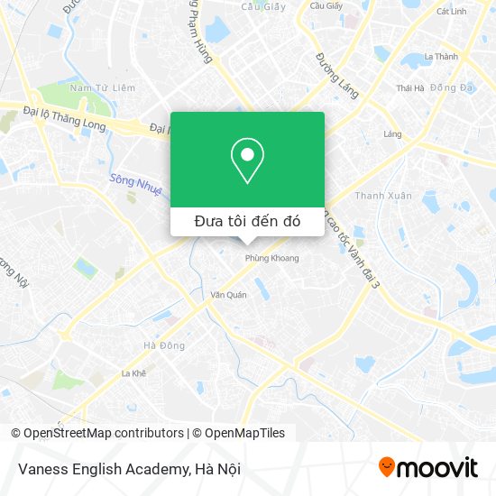 Bản đồ Vaness English Academy