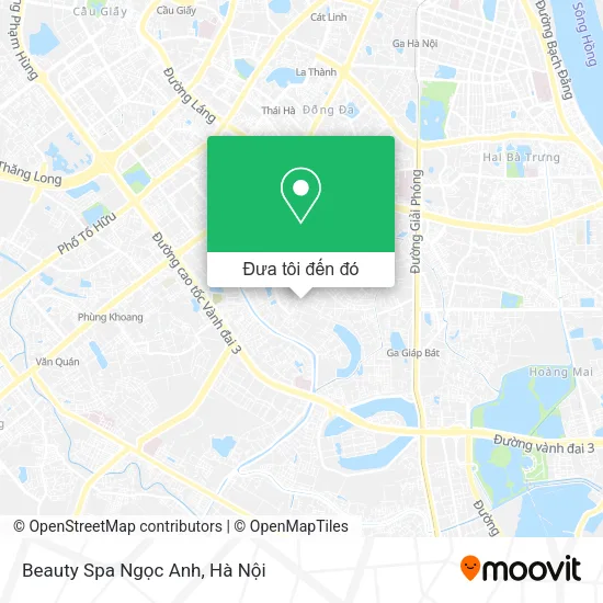 Bản đồ Beauty Spa Ngọc Anh