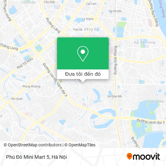 Bản đồ Phú Đô Mini Mart 5