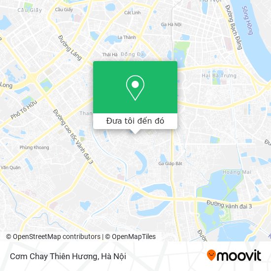Bản đồ Cơm Chay Thiên Hương