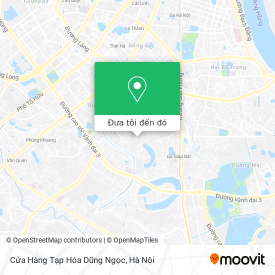 Bản đồ Cửa Hàng Tạp Hóa Dũng Ngọc