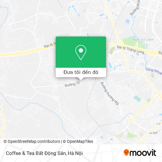 Bản đồ Coffee & Tea Bất Động Sản