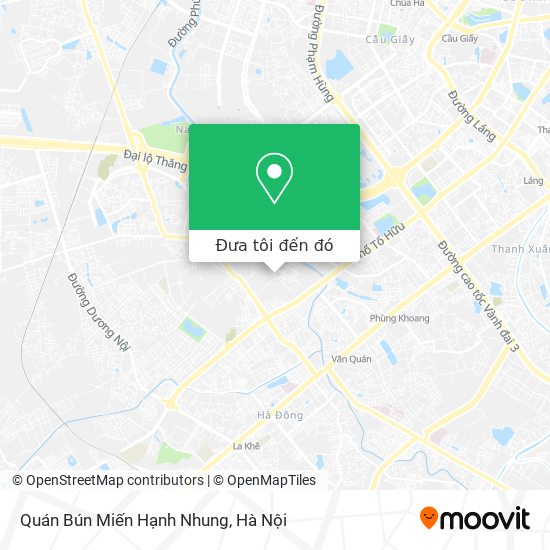 Bản đồ Quán Bún Miến Hạnh Nhung