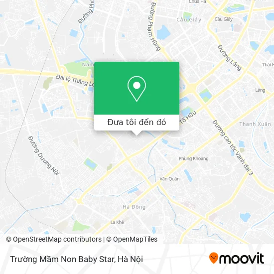 Bản đồ Trường Mầm Non Baby Star