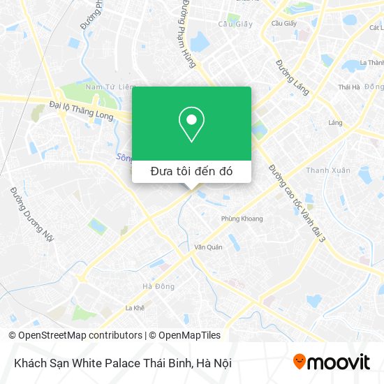 Bản đồ Khách Sạn White Palace Thái Binh