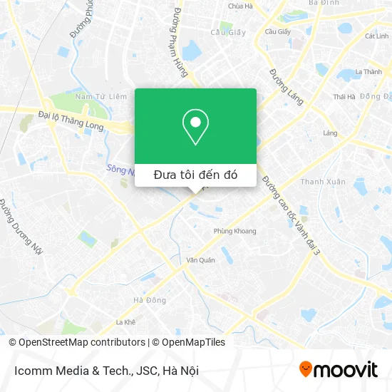 Bản đồ Icomm Media & Tech., JSC