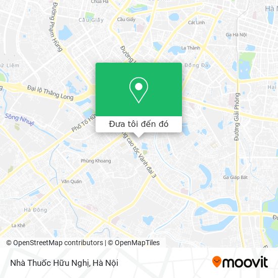 Bản đồ Nhà Thuốc Hữu Nghị