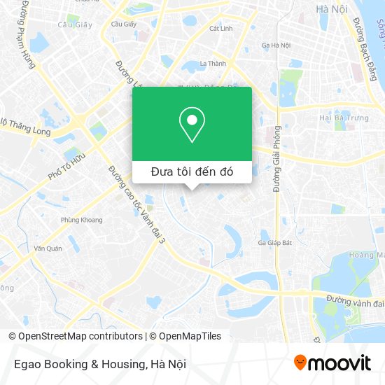 Bản đồ Egao Booking & Housing