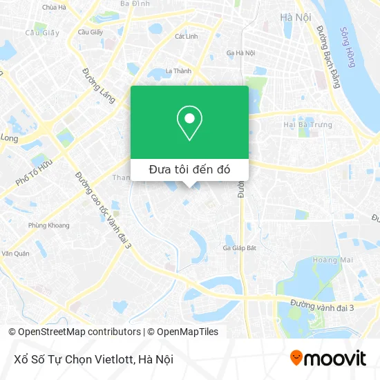 Bản đồ Xổ Số Tự Chọn Vietlott