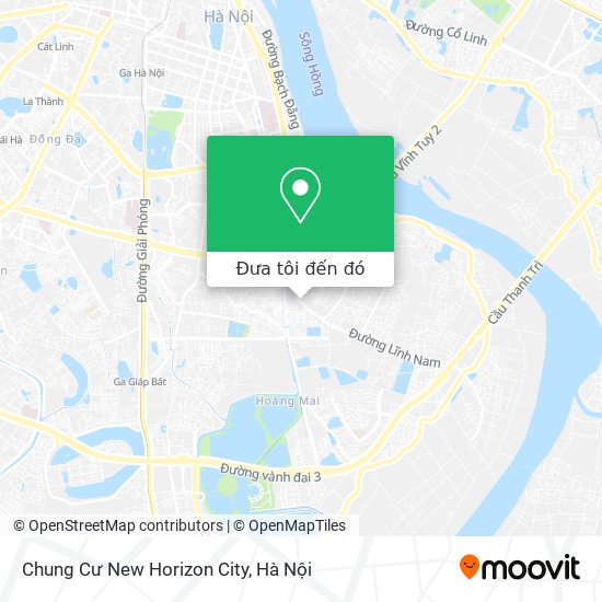 Bản đồ Chung Cư New Horizon City