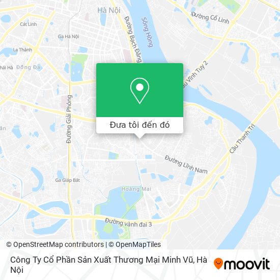 Bản đồ Công Ty Cổ Phần Sản Xuất Thương Mại Minh Vũ