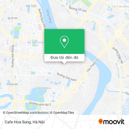 Bản đồ Cafe Hoa Sung
