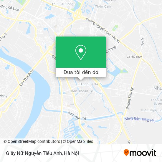Bản đồ Giầy Nữ Nguyễn Tiểu Anh