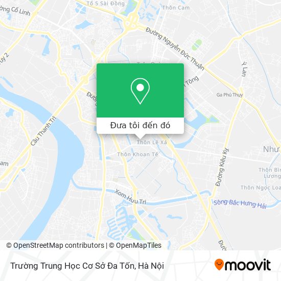 Bản đồ Trường Trung Học Cơ Sở Đa Tốn