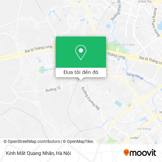 Bản đồ Kính Mắt Quang Nhãn