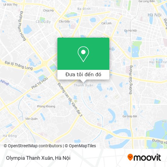 Bản đồ Olympia Thanh Xuân