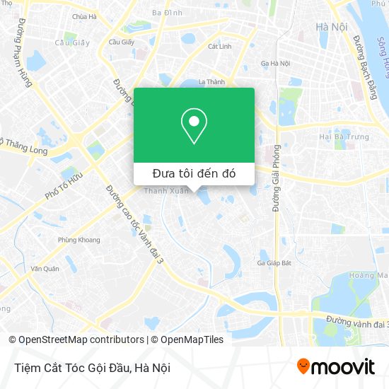 Bản đồ Tiệm Cắt Tóc Gội Đầu
