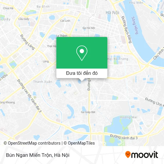 Bản đồ Bún Ngan Miến Trộn