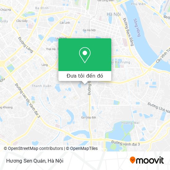 Bản đồ Hương Sen Quán