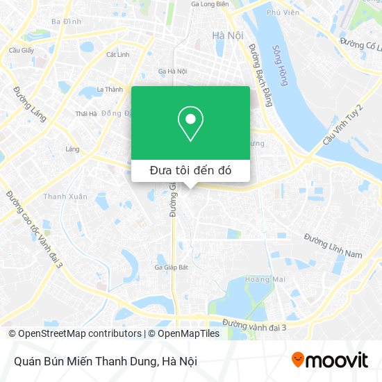 Bản đồ Quán Bún Miến Thanh Dung