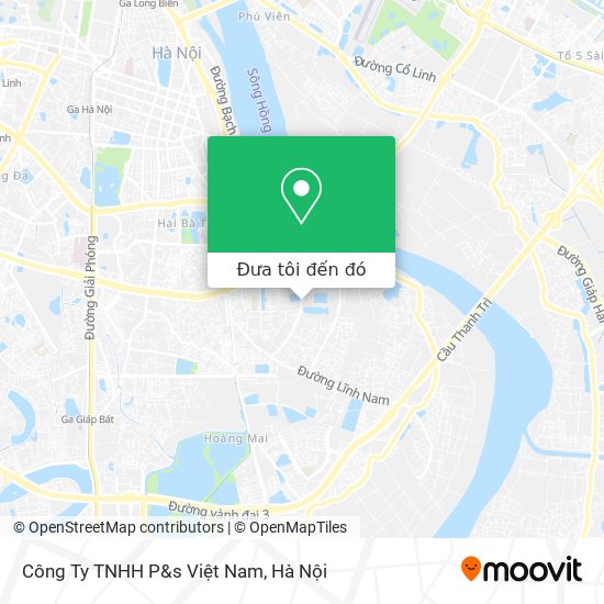 Bản đồ Công Ty TNHH P&s Việt Nam