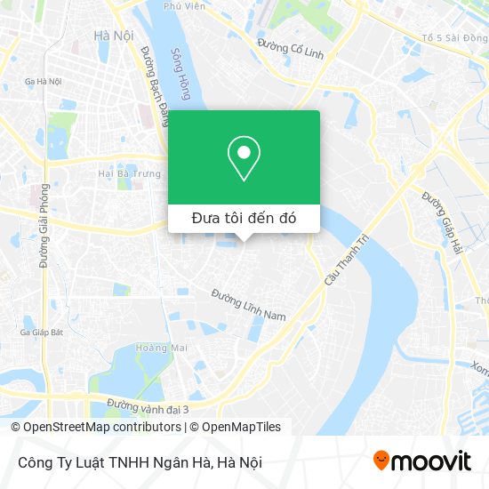 Bản đồ Công Ty Luật TNHH Ngân Hà