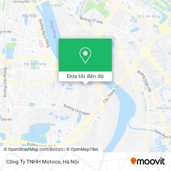 Bản đồ Công Ty TNHH Motoco