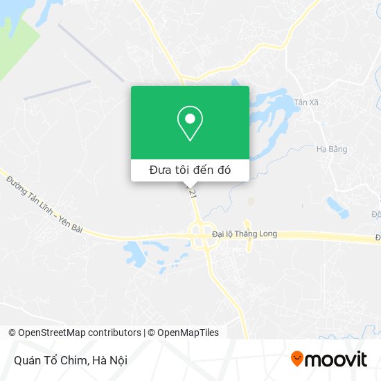 Bản đồ Quán Tổ Chim